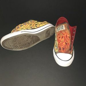 Custom flame converse 1 of a kind